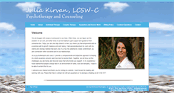 Desktop Screenshot of juliakirvan.com